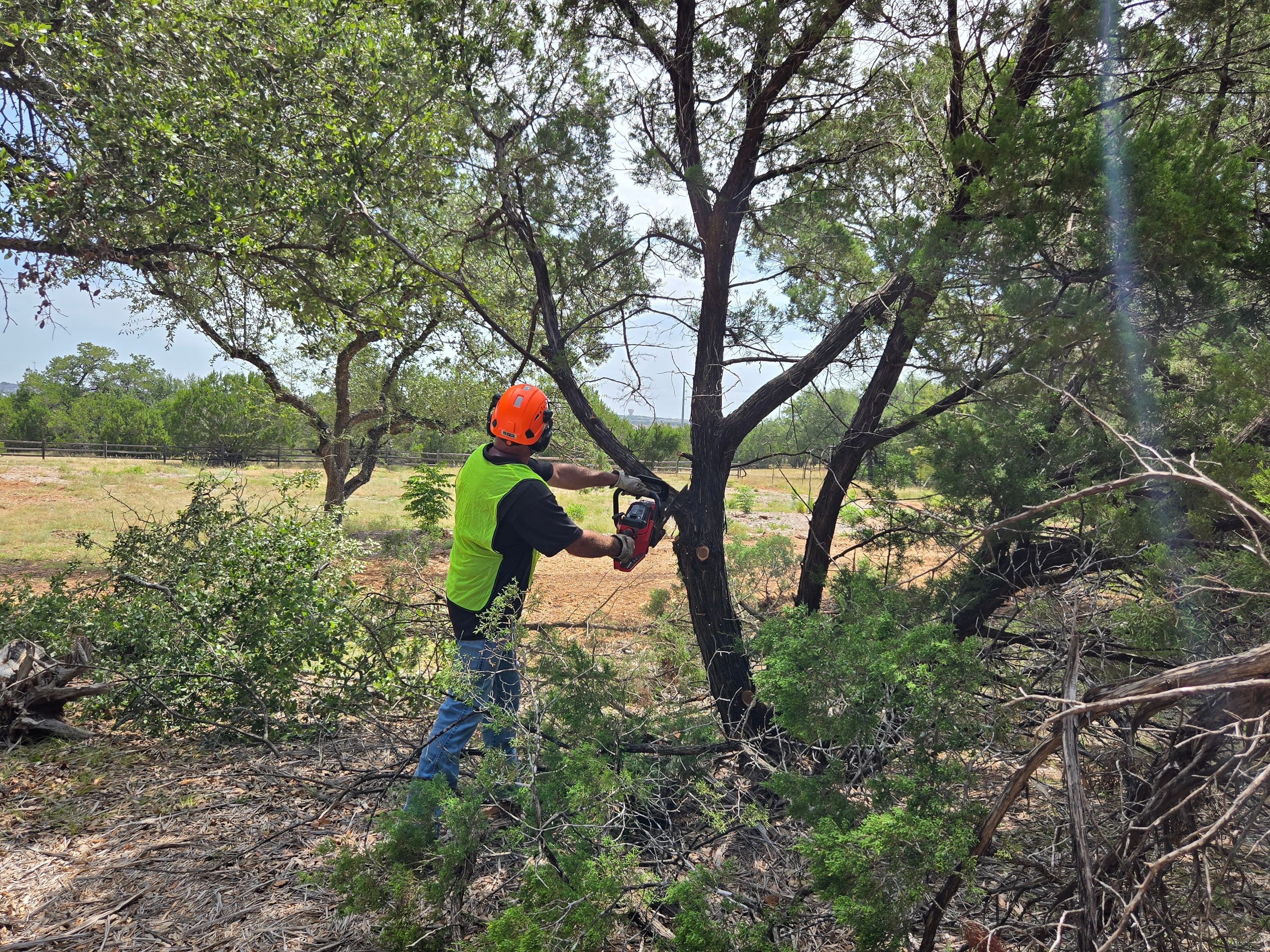 Rocking H Land Management equipment in operation